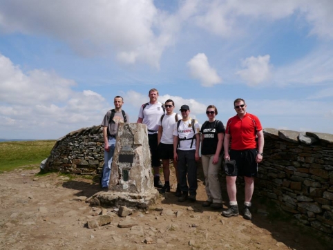 Doing the Whernside Walk!